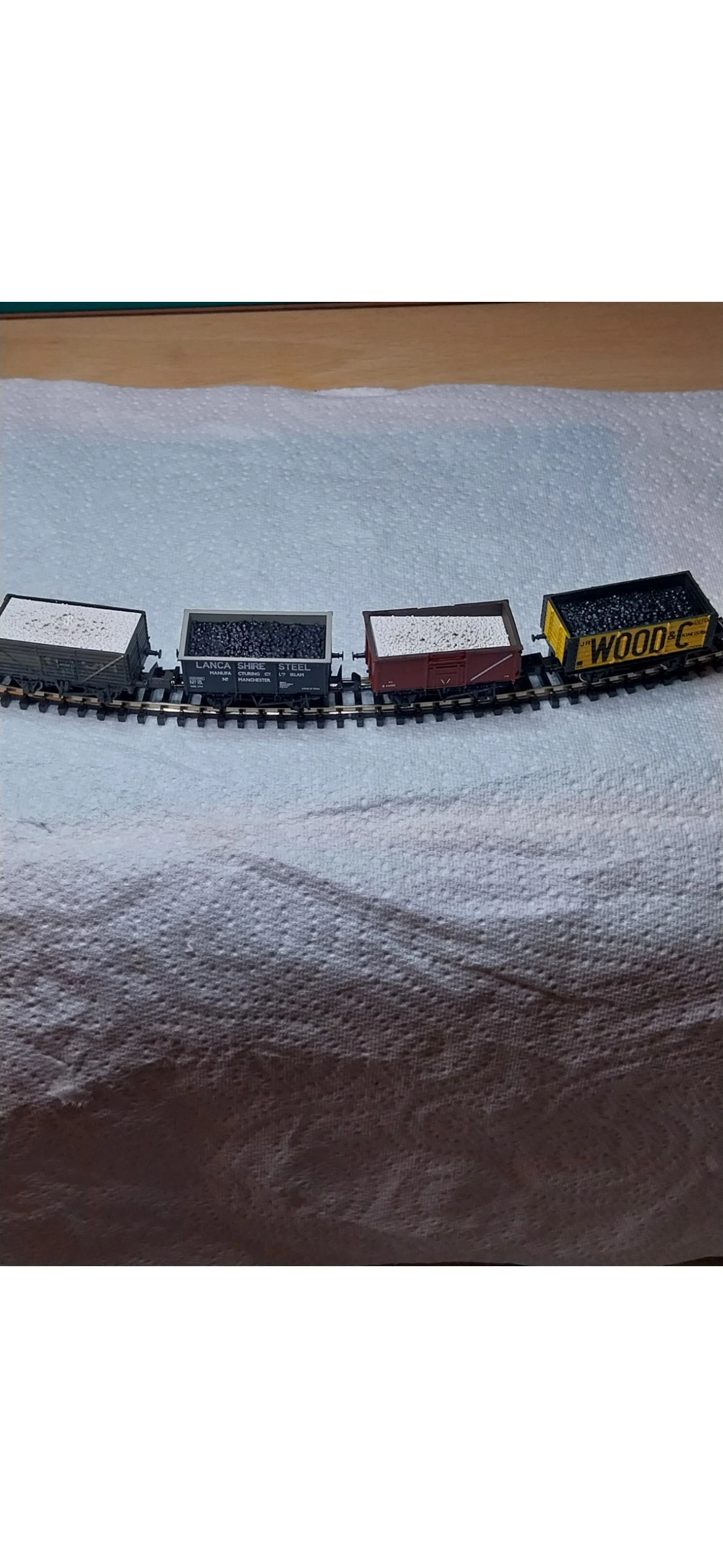 1:148 UK N Gauge Graham Farish 16T Wagon Drop-In Wagon Load Inserts
