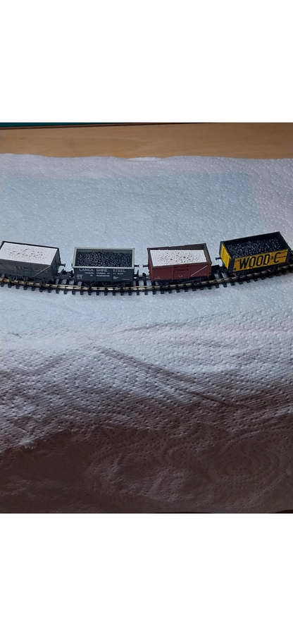 N Gauge 16 Ton Mineral Wagon Coal Load Insert | Resin Rail Studio